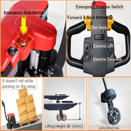 Waterproof Electric Pallet Truck Efficient Waterproof Compact Electric Pallet Truck Factory